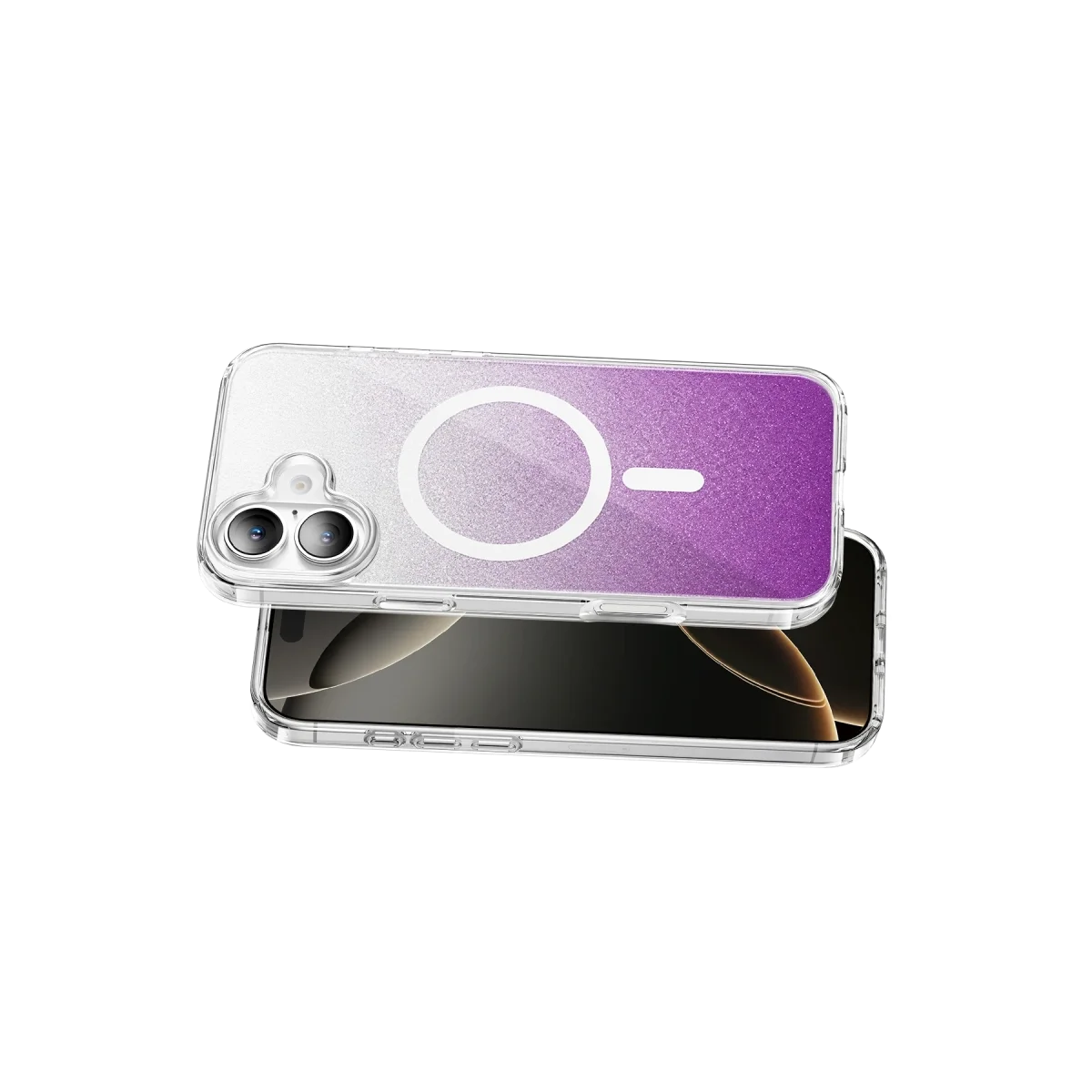 Onegif Apple İphone 16 Sora Simli Magsafe Kapak - Mor Onegif Apple İphone 16 Sora Simli Magsafe Kapak - Mor