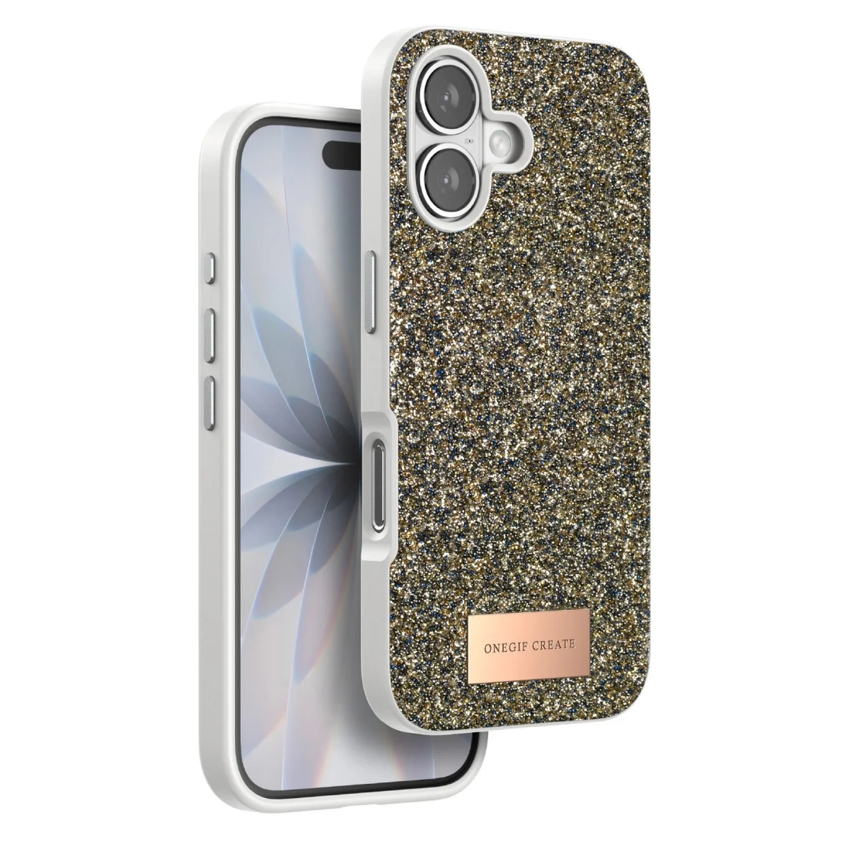Onegif Apple İphone 17 Bright Simli Kapak - Çöl Titanyum Fiyatı, Yorumları ve Özellikleri