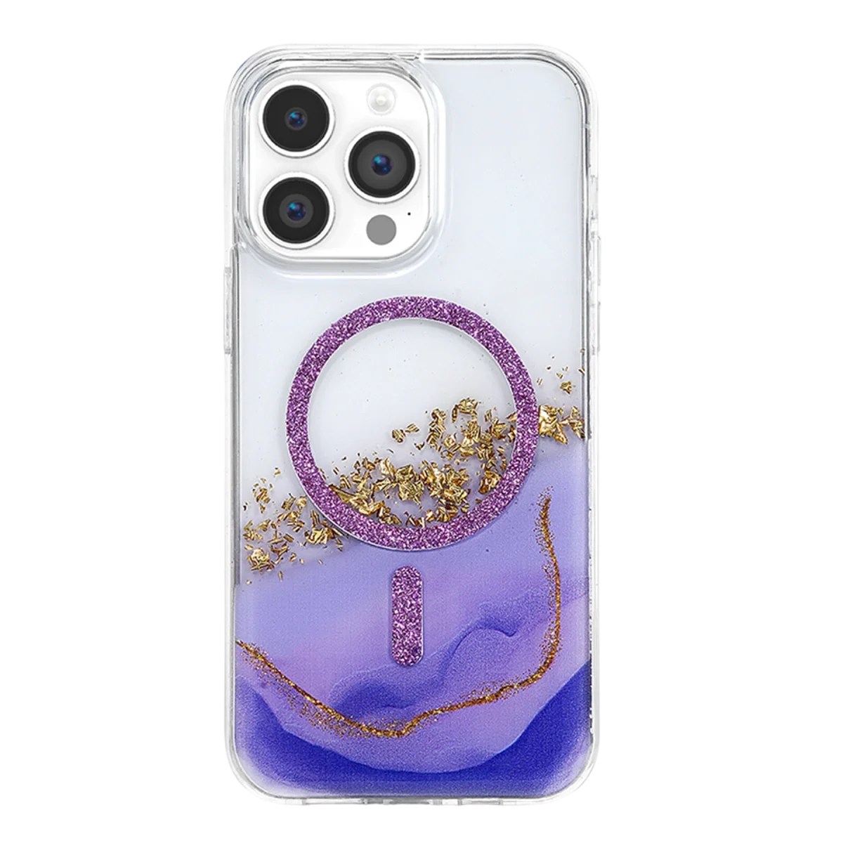 Onegif Apple İphone 15 Pro Max Lotus Simli Magsafe Kapak - Mor Fiyatı, Yorumları ve Özellikleri