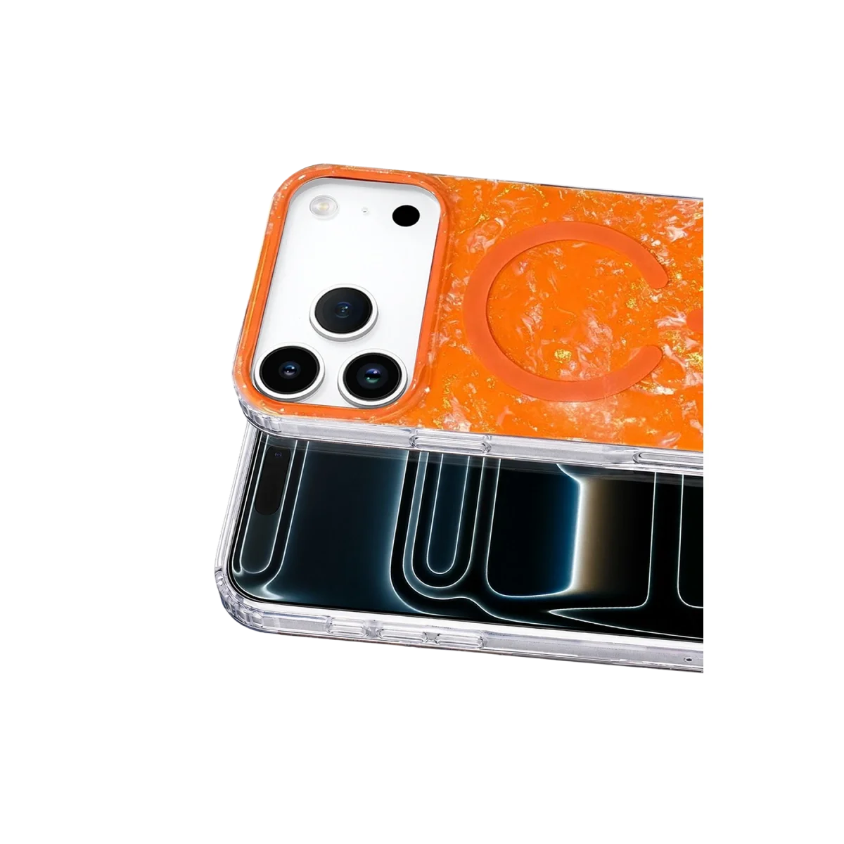 Onegif Apple İphone 17 Pro Mila Dalgalı Magsafe Kapak - Turuncu Onegif Apple İphone 17 Pro Mila Dalgalı Magsafe Kapak - Turuncu