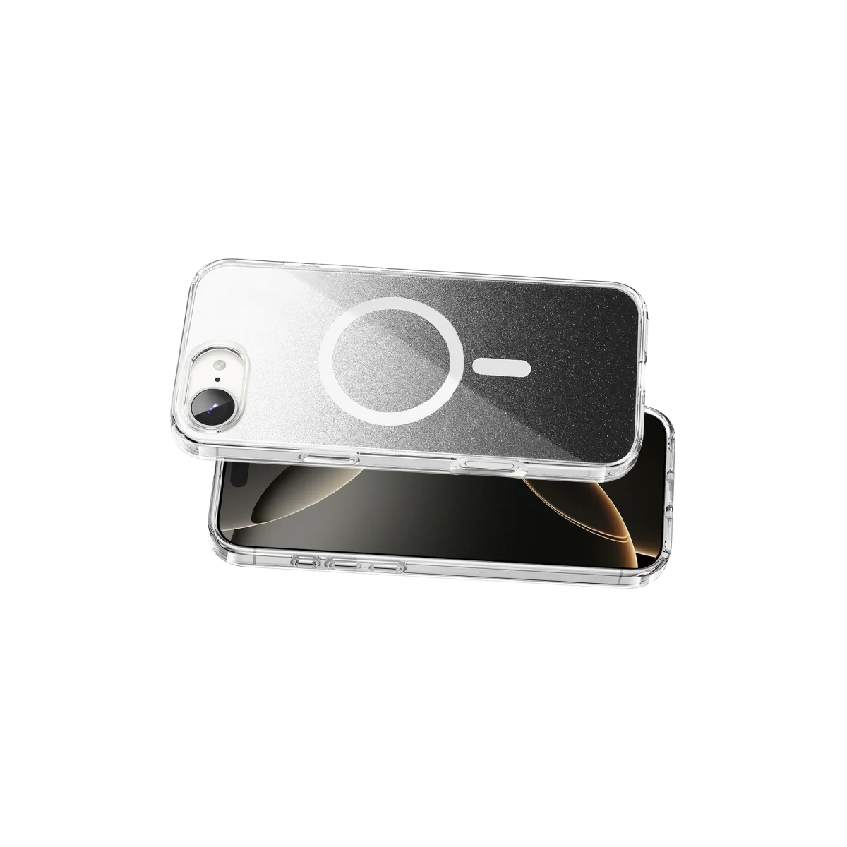Onegif Apple İphone 17e Sora Simli Magsafe Kapak - Siyah