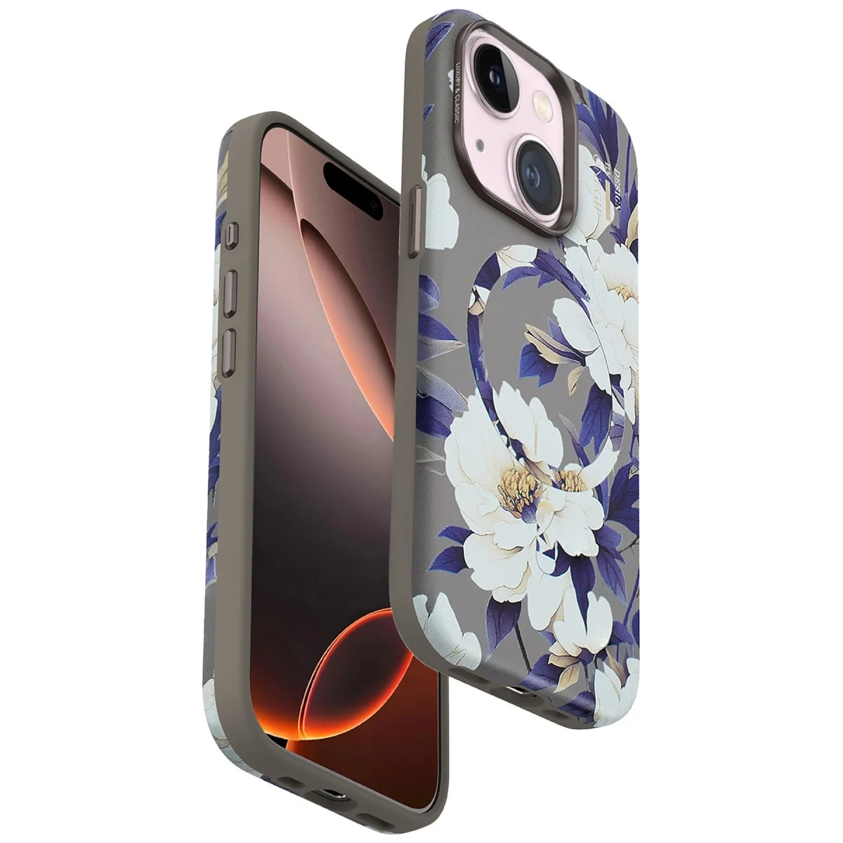 Onegif Apple İphone 15 Plus Flower Series Magsafe Kapak - Gri Fiyatı, Yorumları ve Özellikleri