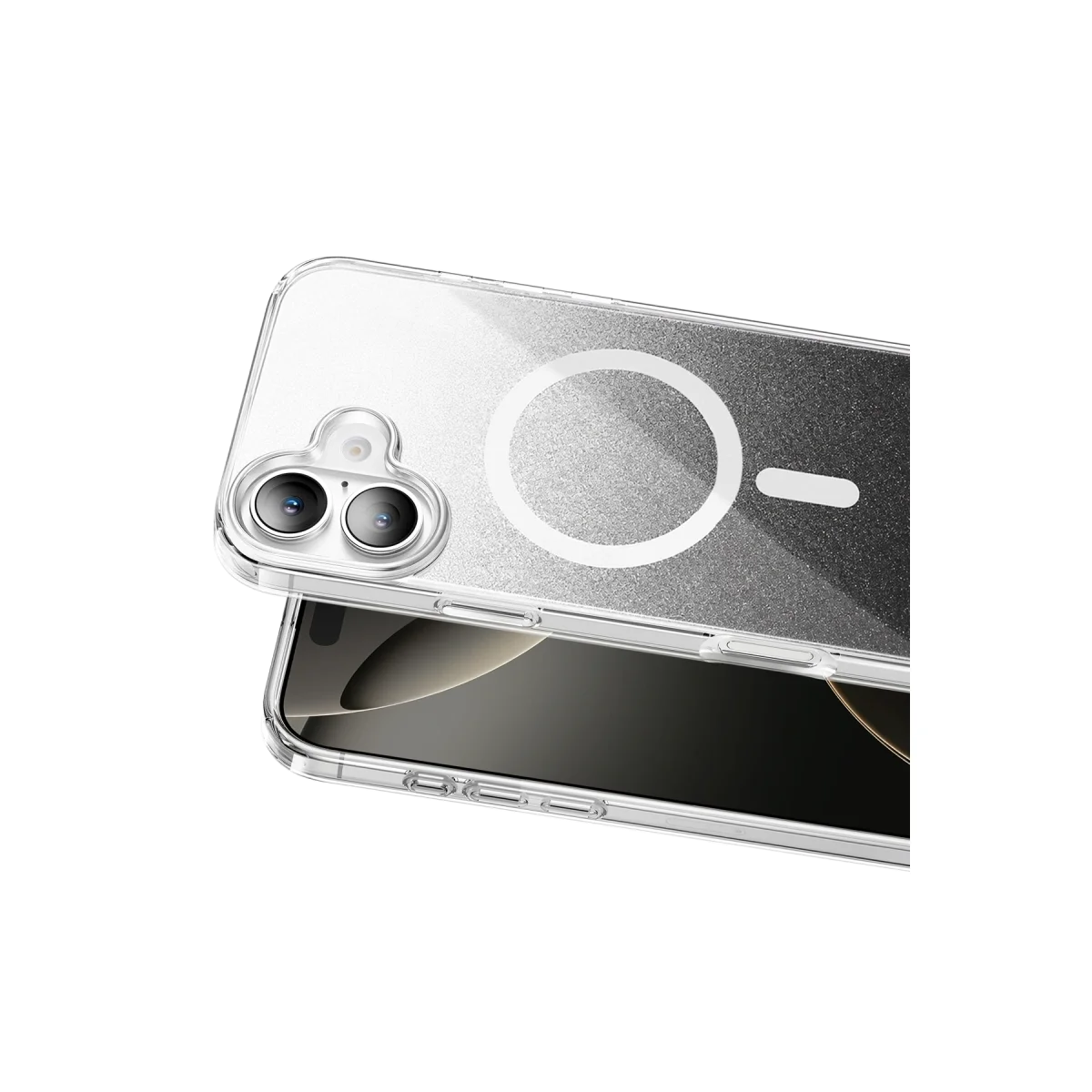 Onegif Apple İphone 17 Sora Simli Magsafe Kapak - Siyah Onegif Apple İphone 17 Sora Simli Magsafe Kapak - Siyah