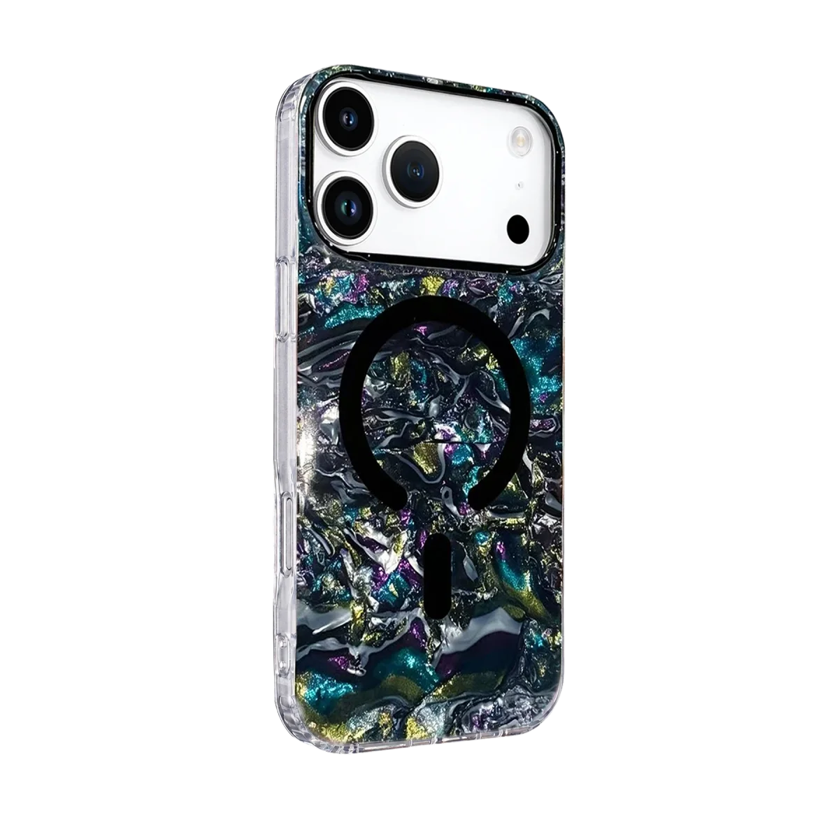 Onegif Apple İphone 17 Pro Max Mila Dalgalı Magsafe Kapak - Lacivert Onegif Apple İphone 17 Pro Max Mila Dalgalı Magsafe Kapak - Lacivert