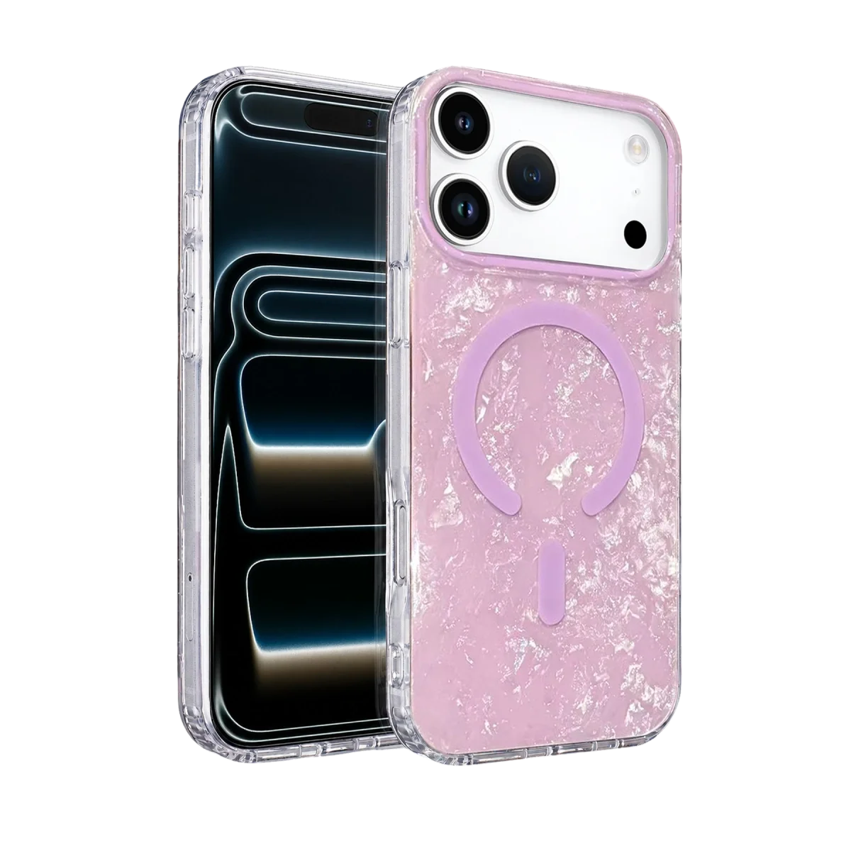 Onegif Apple İphone 17 Pro Mila Dalgalı Magsafe Kapak - Lila Onegif Apple İphone 17 Pro Mila Dalgalı Magsafe Kapak - Lila