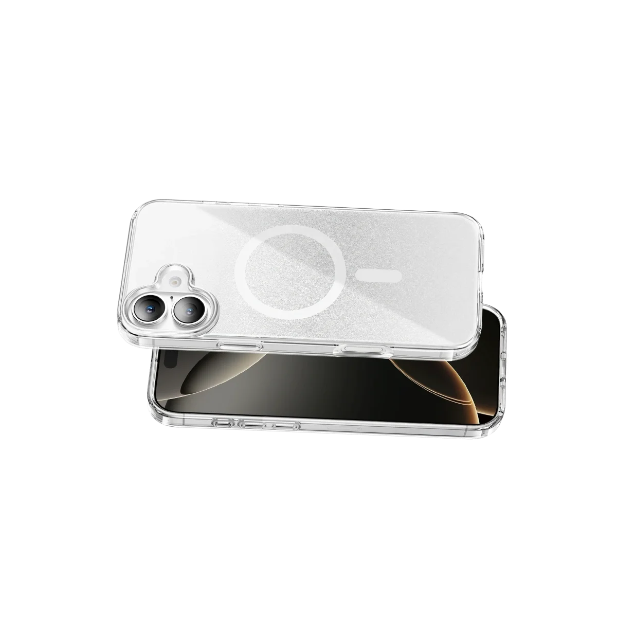 Onegif Apple İphone 17 Sora Simli Magsafe Kapak - Beyaz Onegif Apple İphone 17 Sora Simli Magsafe Kapak - Beyaz