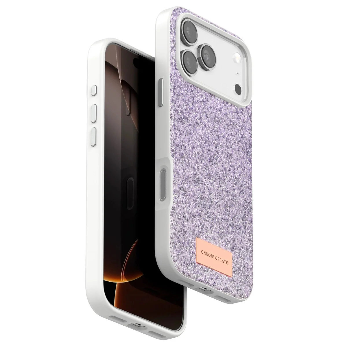 Onegif Apple İphone 17 Pro Bright Simli Kapak - Lila Fiyatı, Yorumları ve Özellikleri