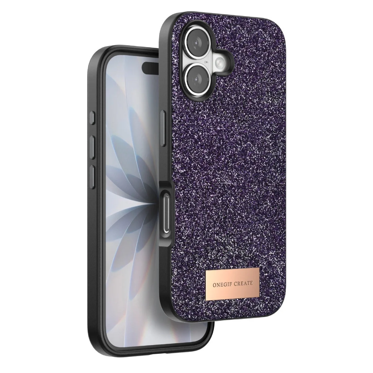 Onegif Apple İphone 17 Bright Simli Kapak - Derin Mor Fiyatı, Yorumları ve Özellikleri