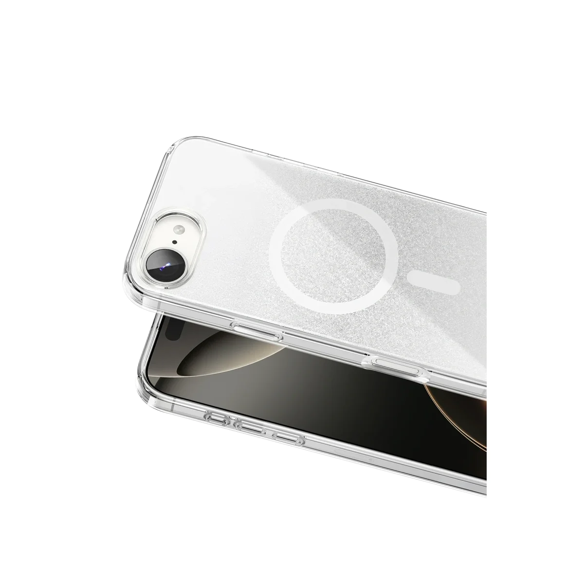 Onegif Apple İphone 17e Sora Simli Magsafe Kapak - Beyaz Onegif Apple İphone 17e Sora Simli Magsafe Kapak - Beyaz