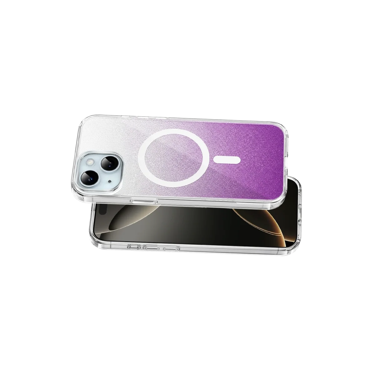 Onegif Apple İphone 15 Sora Simli Magsafe Kapak - Mor Onegif Apple İphone 15 Sora Simli Magsafe Kapak - Mor