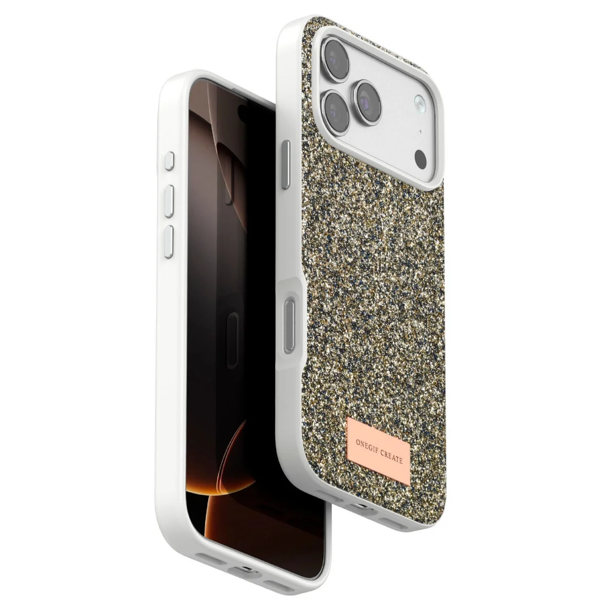 Onegif Apple İphone 17 Pro Bright Simli Kapak - Çöl Titanyum Fiyatı, Yorumları ve Özellikleri