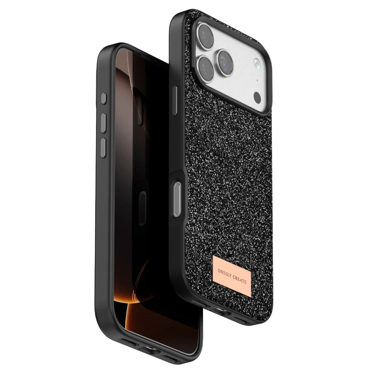 Onegif Apple İphone 17 Pro Bright Simli Kapak - Siyah Fiyatı, Yorumları ve Özellikleri