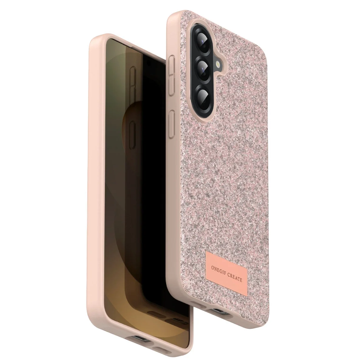 Onegif Samsung Galaxy A17 5g Bright Simli Kapak - Pembe Fiyatı, Yorumları ve Özellikleri