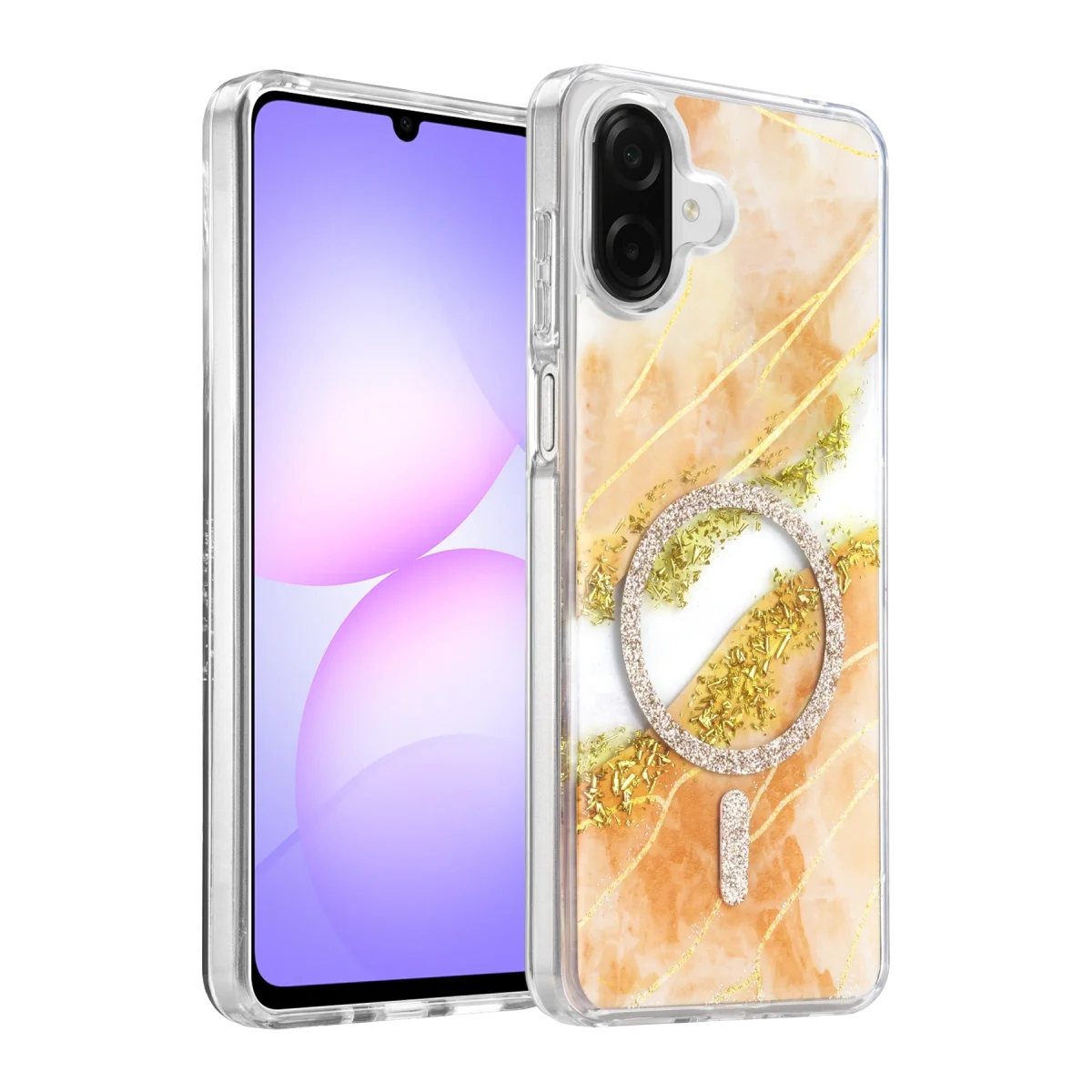 Onegif Samsung Galaxy A07 4g Lotus Simli Magsafe Kapak - Turuncu Fiyatı, Yorumları ve Özellikleri