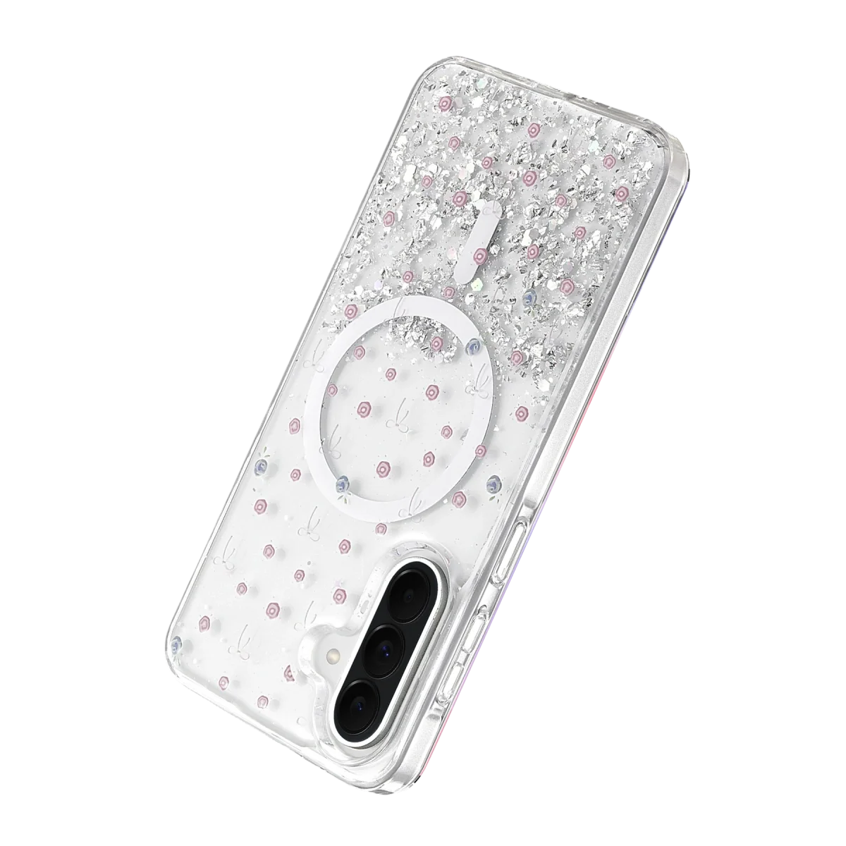 Onegif Samsung Galaxy A57 5g Misk Simli Magsafe Kapak - Desen 1 Onegif Samsung Galaxy A57 5g Misk Simli Magsafe Kapak - Desen 1
