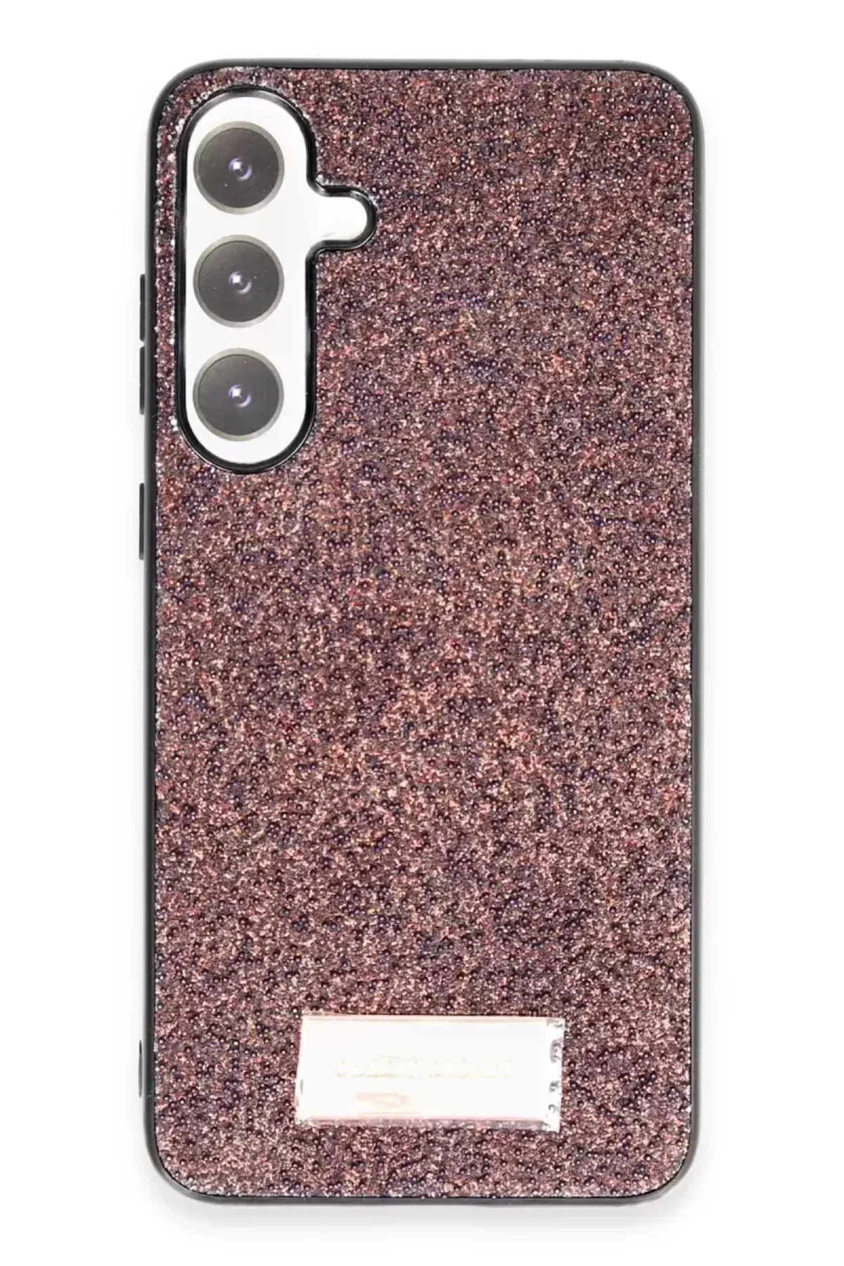 Onegif Samsung Galaxy A55 5g Bright Simli Kapak - Derin Mor