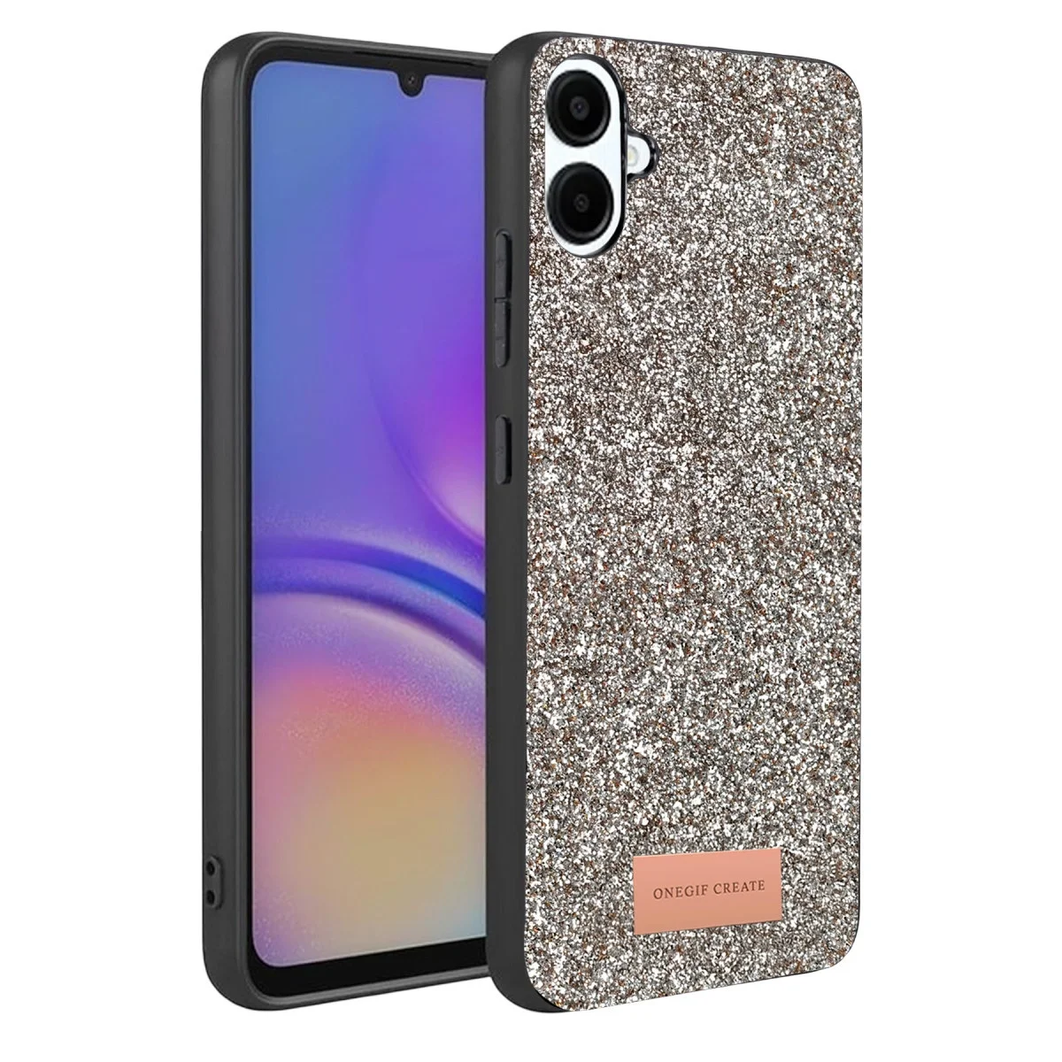 Onegif Samsung Galaxy A07 4g Bright Simli Kapak - Gümüş Fiyatı, Yorumları ve Özellikleri