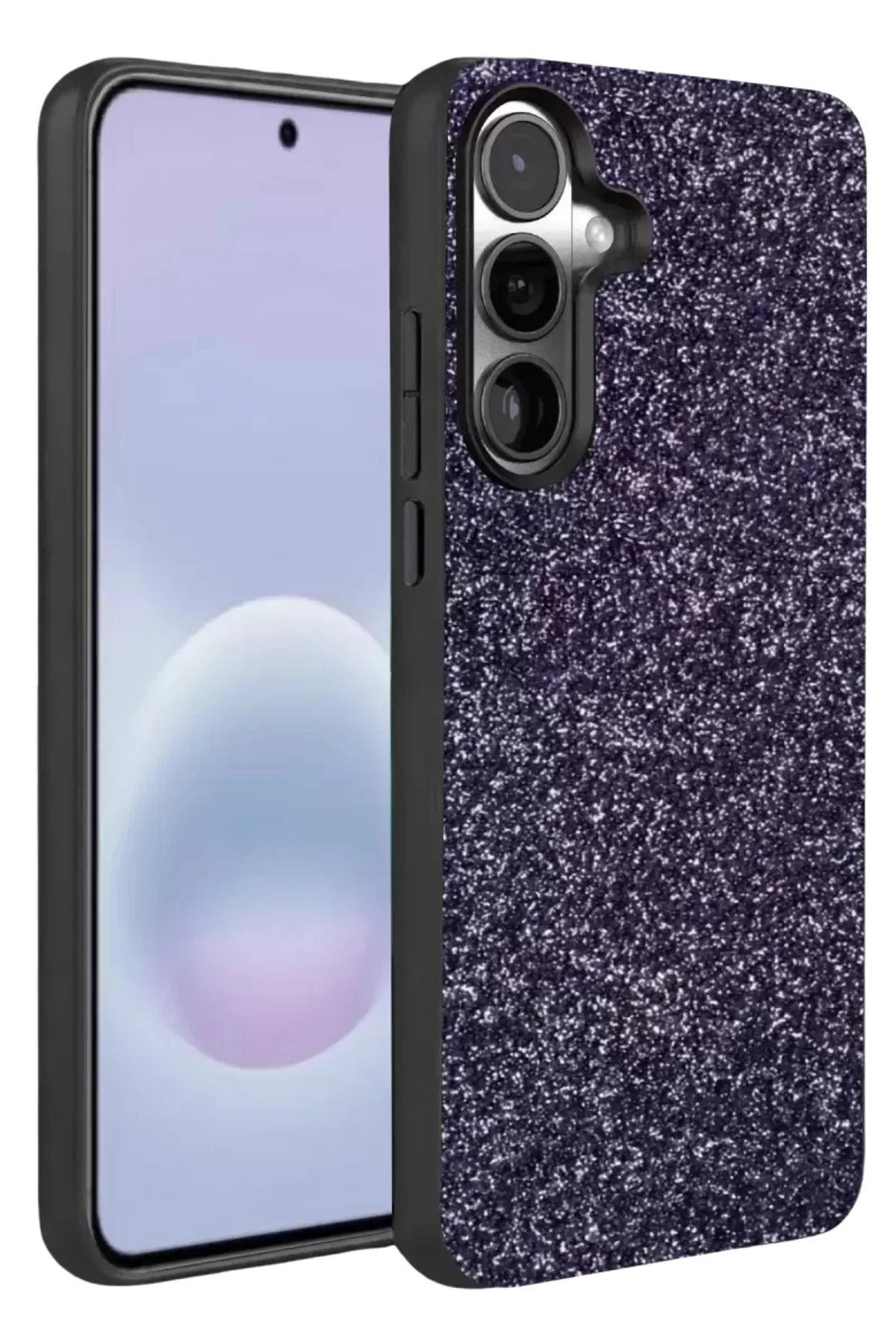 Onegif Samsung Galaxy A37 5g Bright Simli Kapak - Derin Mor