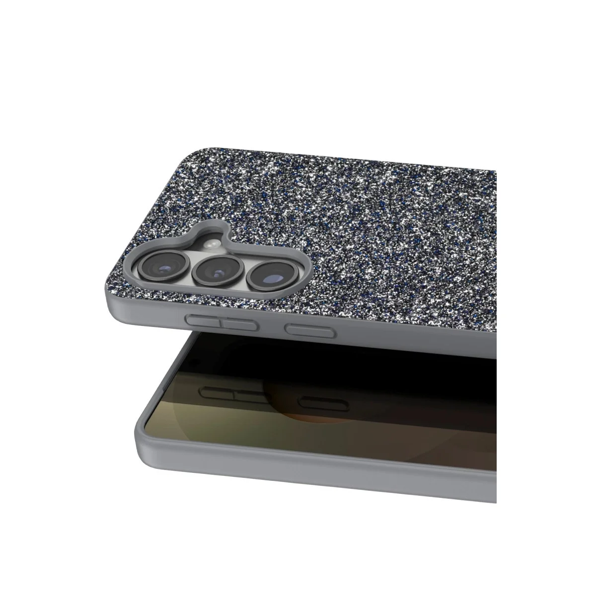 Onegif Samsung Galaxy S26 Plus Bright Simli Kapak - Gümüş Fiyatı, Yorumları ve Özellikleri