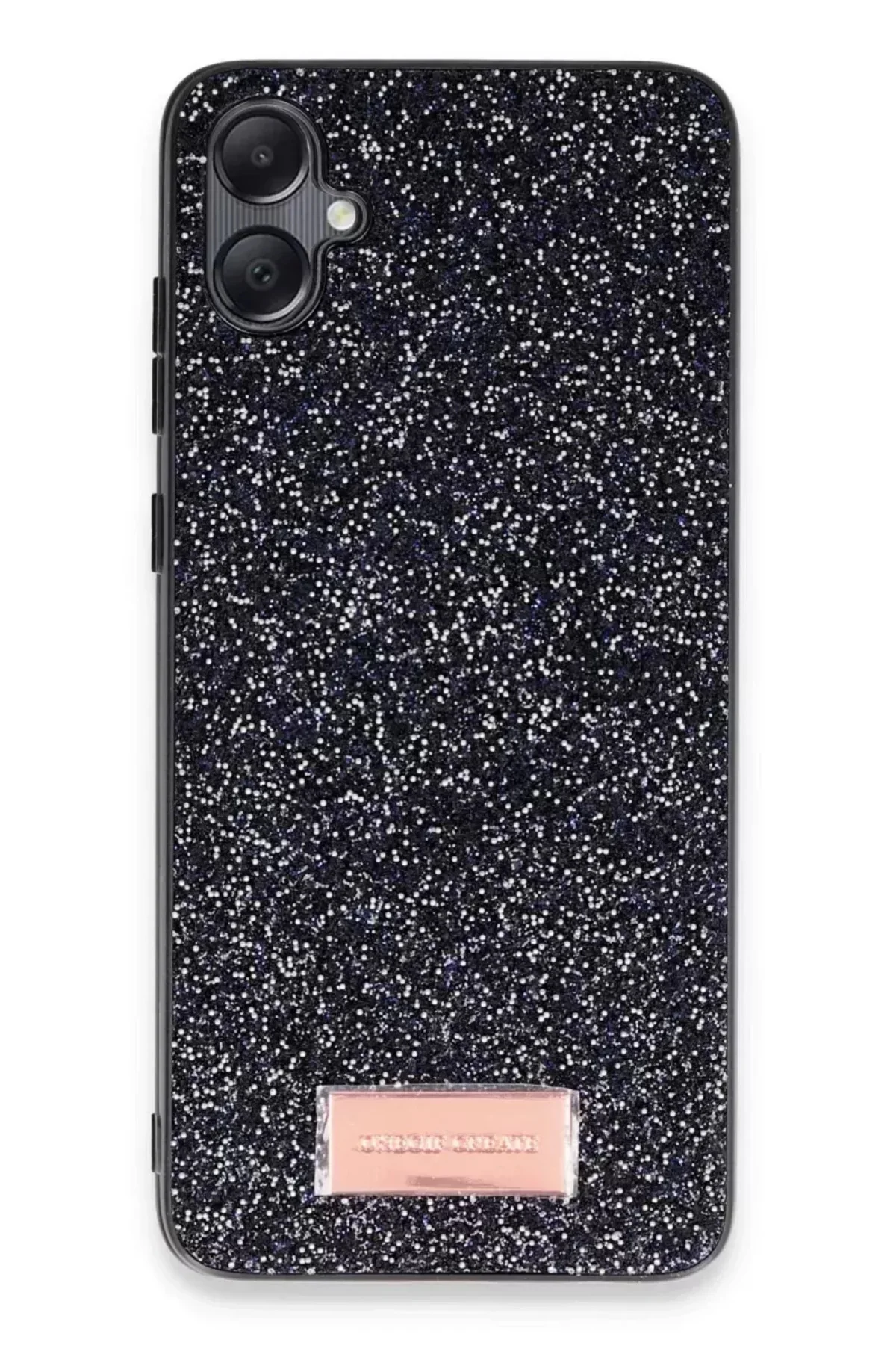 Onegif Samsung Galaxy A05 Bright Simli Kapak - Siyah