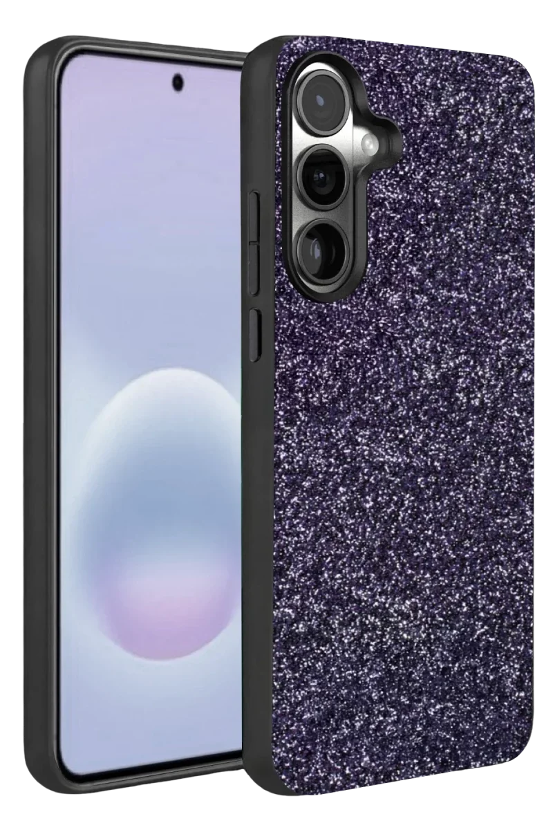 Onegif Samsung Galaxy A37 5G Bright Simli Kapak - Derin Mor Onegif Samsung Galaxy A37 5G Bright Simli Kapak - Derin Mor