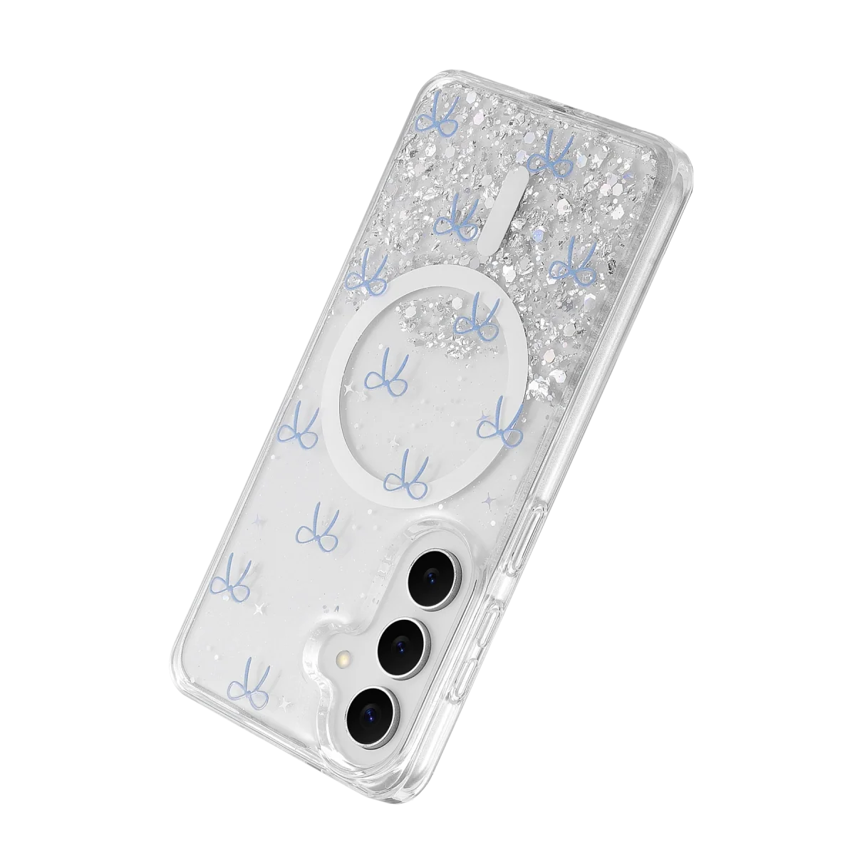 Onegif Samsung Galaxy S26 Misk Simli Magsafe Kapak - Desen 3 Onegif Samsung Galaxy S26 Misk Simli Magsafe Kapak - Desen 3