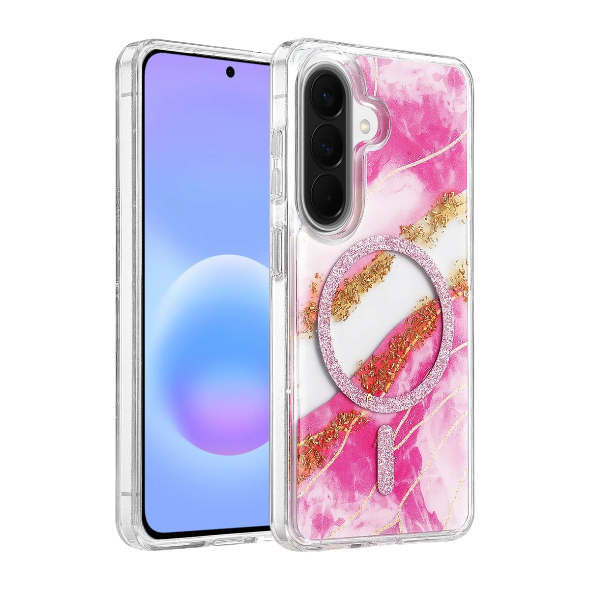 Onegif Samsung Galaxy A37 5g Lotus Simli Magsafe Kapak - Pembe Fiyatı, Yorumları ve Özellikleri