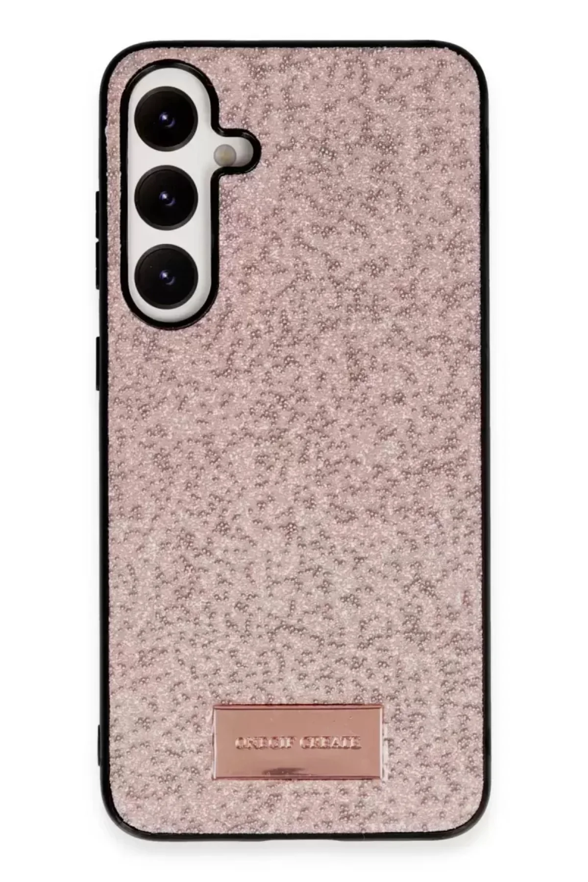 Onegif Samsung Galaxy A25 5g Bright Simli Kapak - Pembe