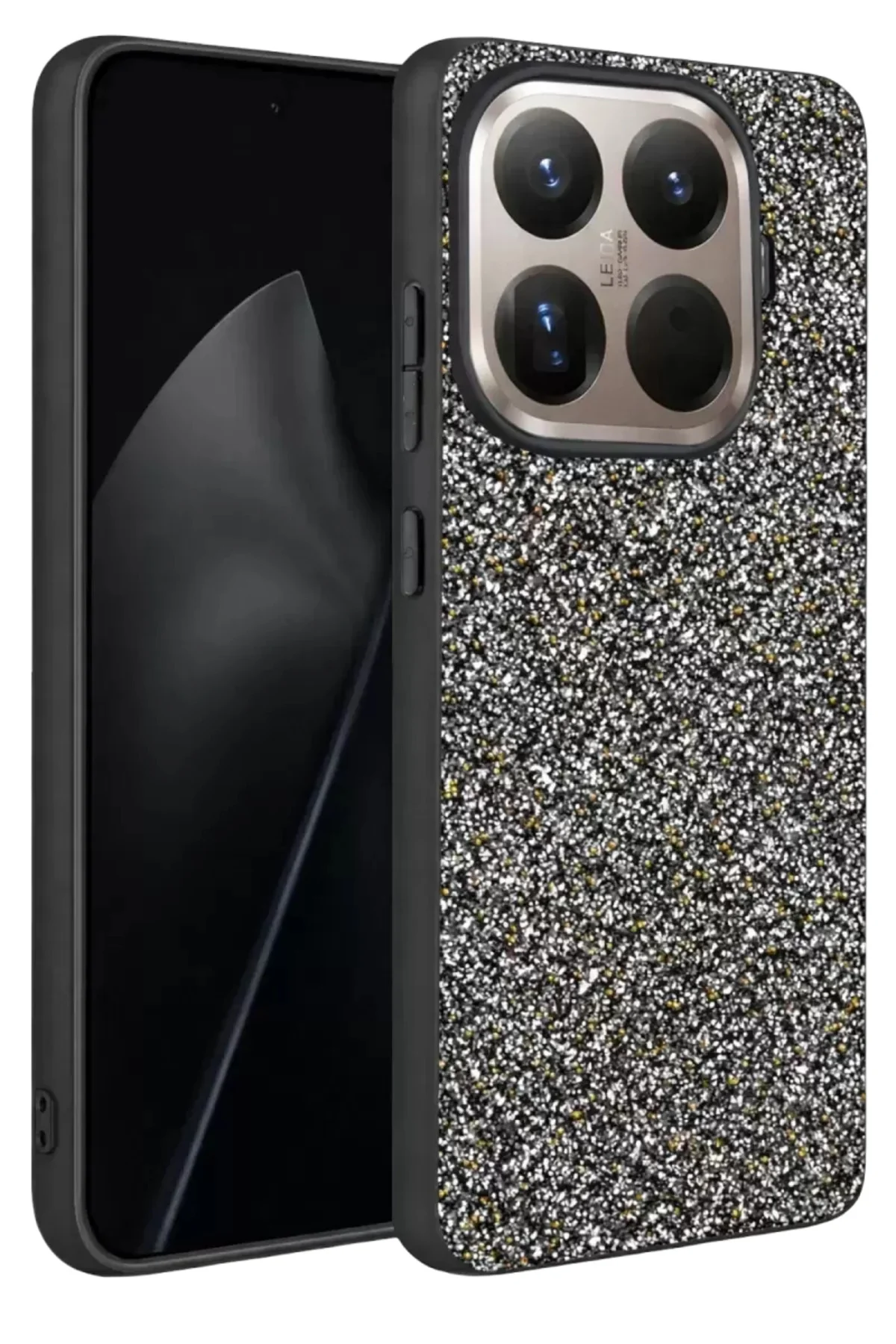 Onegif Xiaomi Mi 15t Pro Bright Simli Kapak - Gold