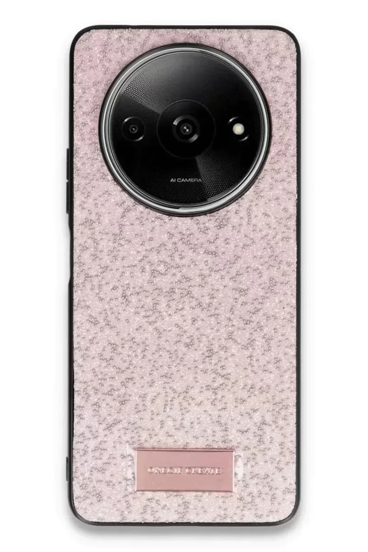 Onegif Xiaomi Redmi A3 4g Bright Simli Kapak - Pembe