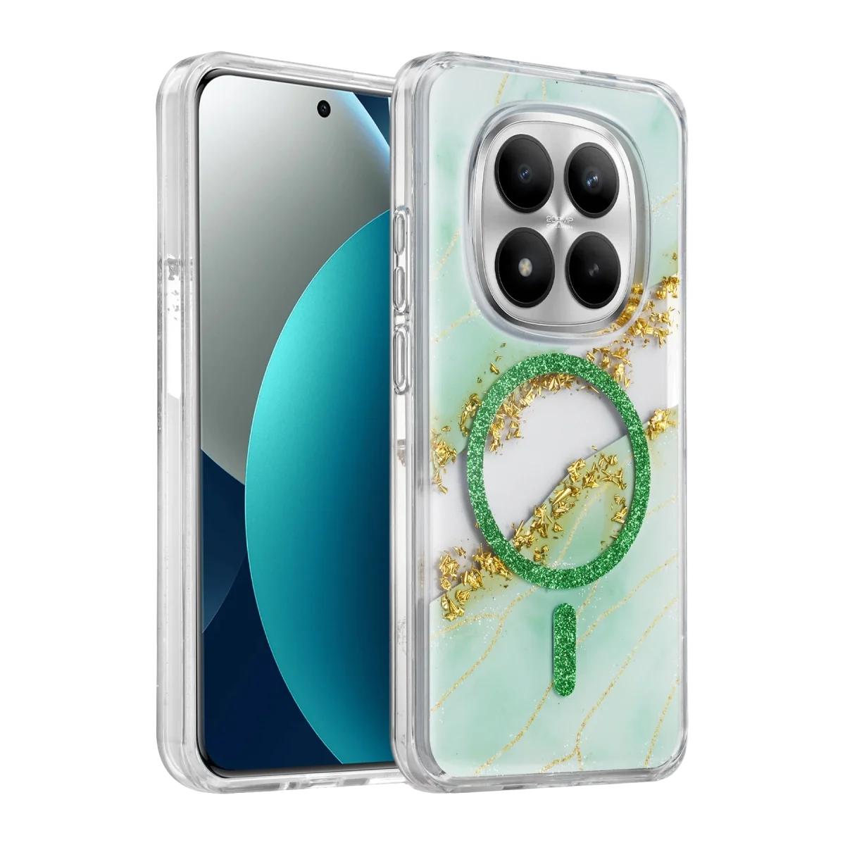 Onegif Xiaomi Redmi Note 15 Pro 5g Lotus Simli Magsafe Kapak - Yeşil Fiyatı, Yorumları ve Özellikleri