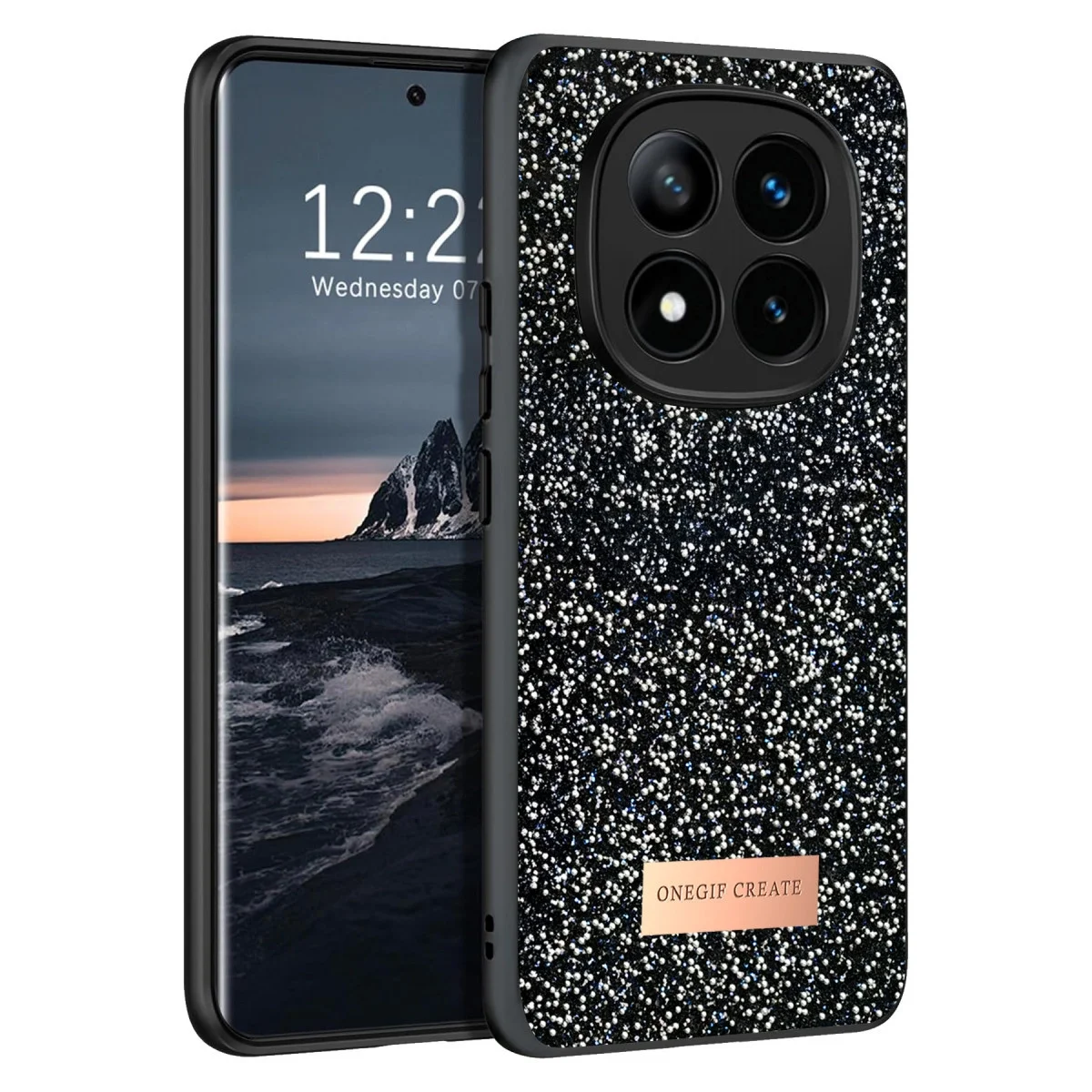 Onegif Xiaomi Redmi Note 14 Pro 4g Bright Simli Kapak - Siyah Fiyatı, Yorumları ve Özellikleri
