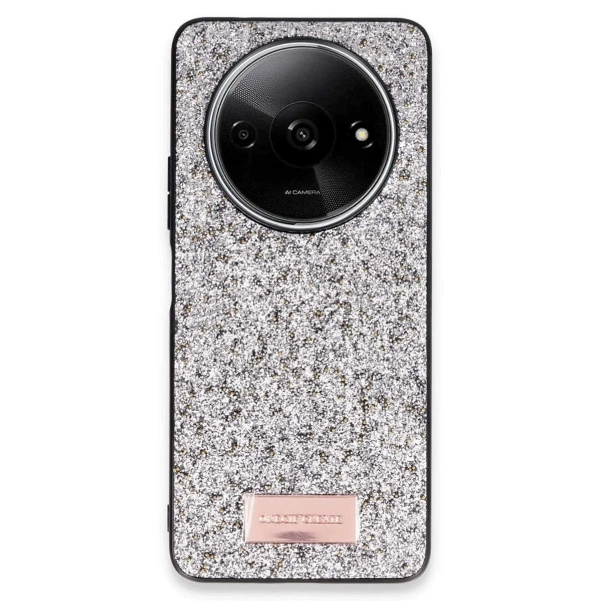 Onegif Xiaomi Redmi A3 4g Bright Simli Kapak - Gümüş Fiyatı, Yorumları ve Özellikleri