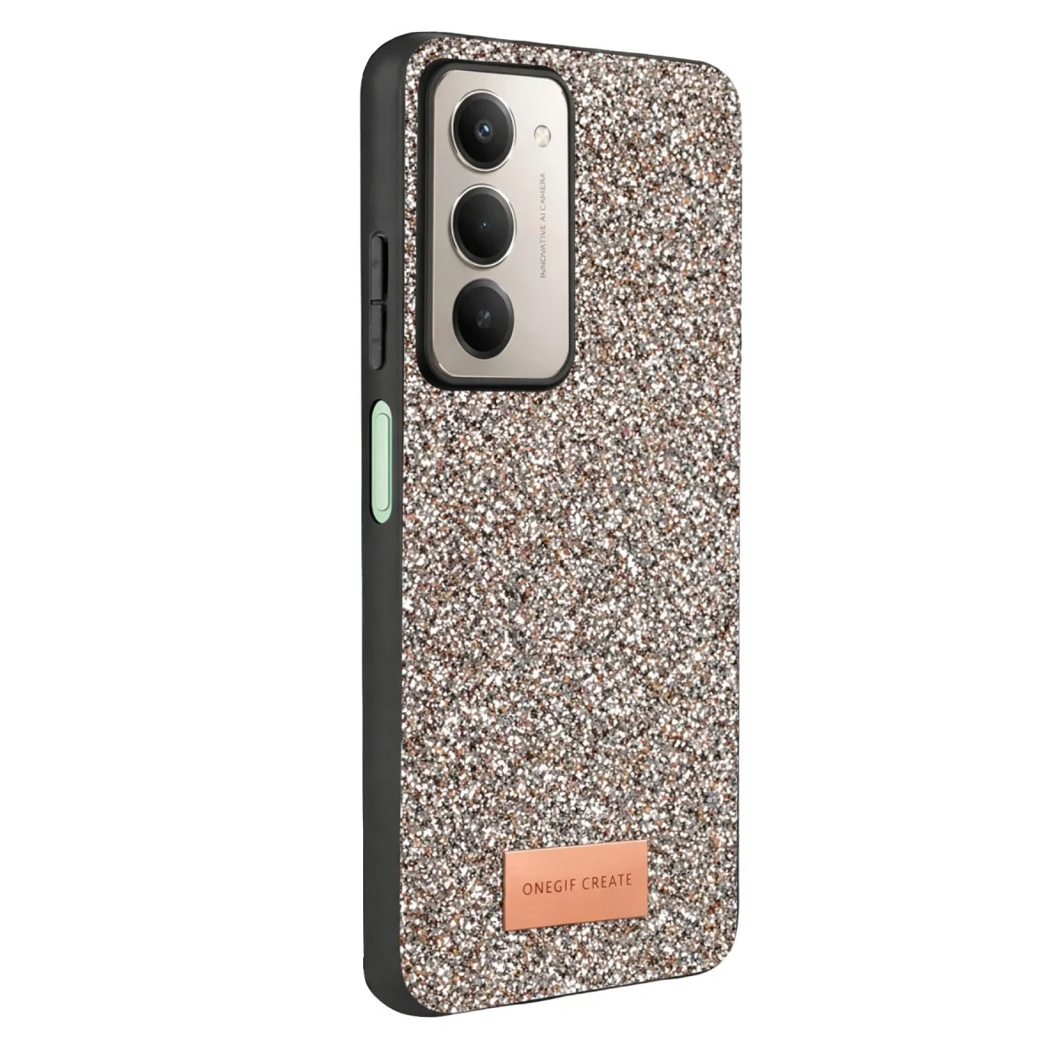 Onegif Xiaomi Redmi 15 4g Bright Simli Kapak - Gümüş Fiyatı, Yorumları ve Özellikleri