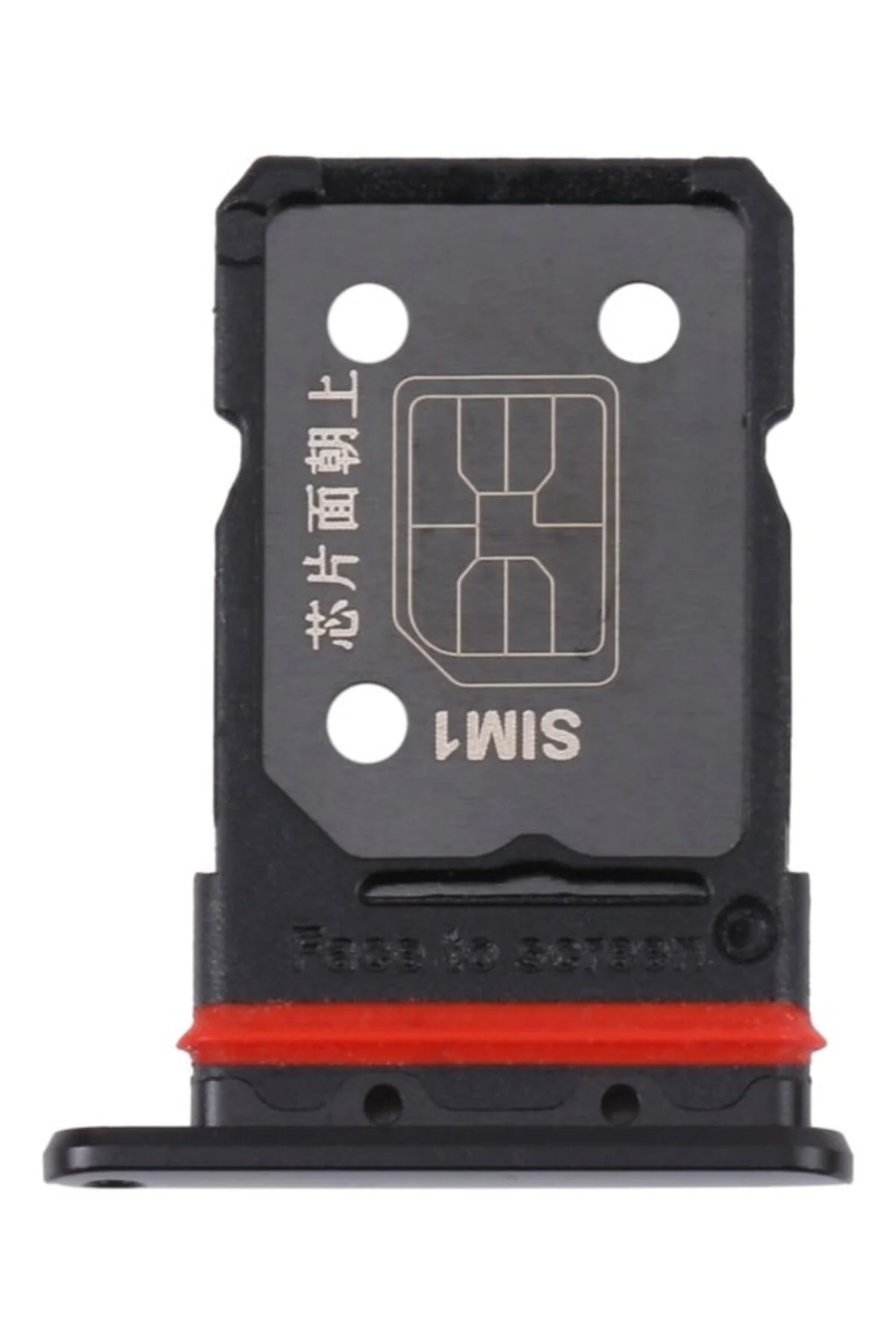 Oneplus 10 Pro Uyumlu Sim Kart Tepsisi NE2210, NE2211 Siyah
