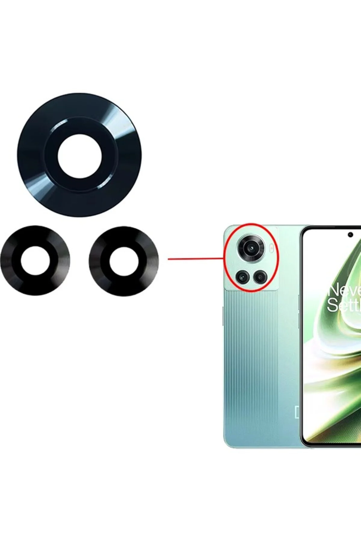 Oneplus 10R Uyumlu Kamera Lensi Cam CPH2411