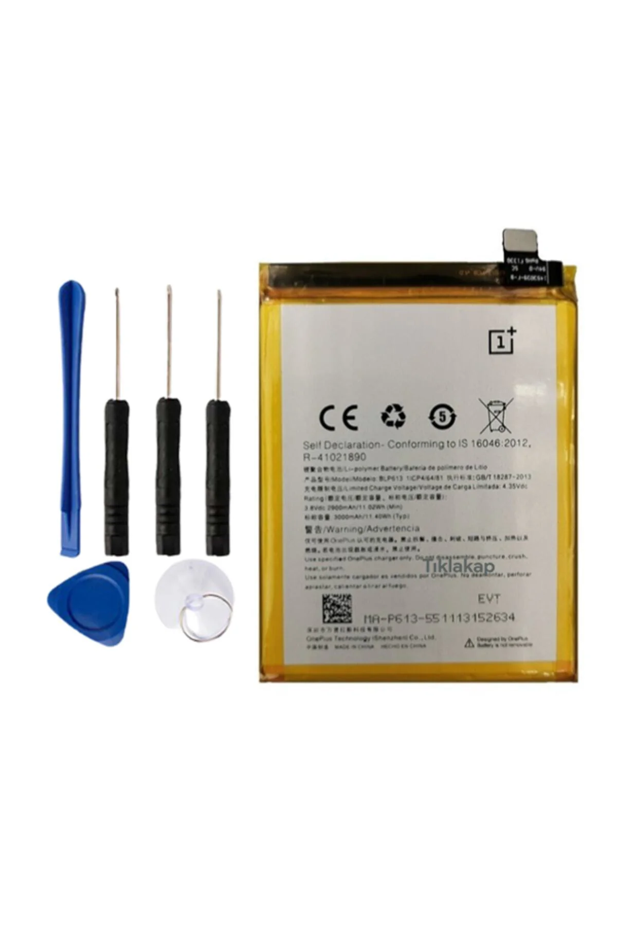 Oneplus 3 Pil Batarya Blp613 + Tamir Seti