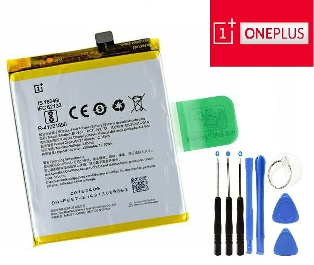 ONEPLUS 6 PİL BATARYA BLP657 + TAMİR SETİ ONE PLUS ONEPLUS 6 PİL BATARYA BLP657 + TAMİR SETİ ONE PLUS Fiyatı, Yorumları ve Özellikleri