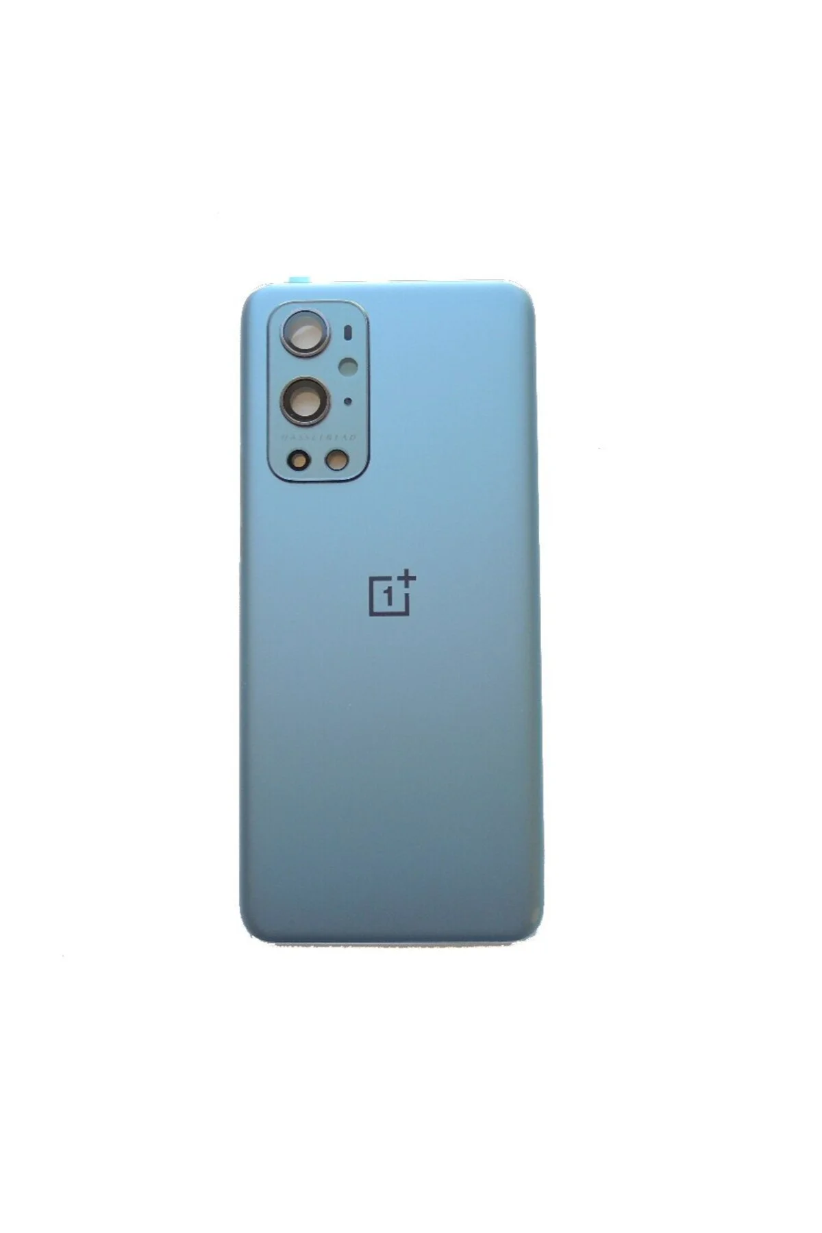 Oneplus 9 Arka Pil Batarya Kapağı Cam Kamera Lensli LE2110/LE115-Siyah Siyah