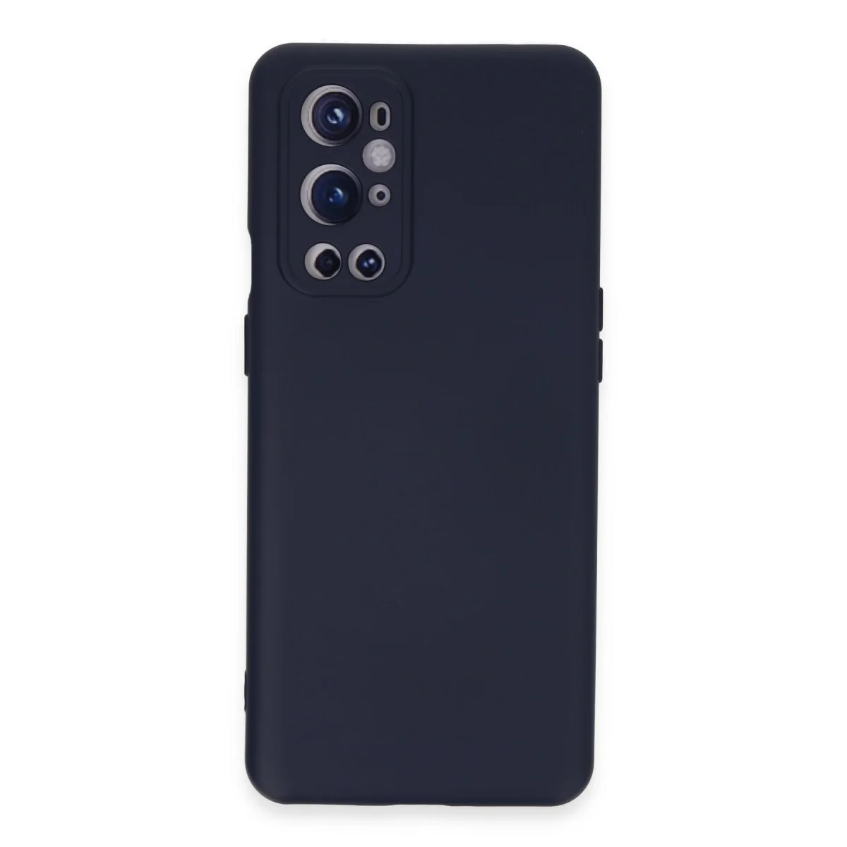 OnePlus 9 Pro Kılıf Nano İçi Kadife Silikon - Lacivert Premium Koruma