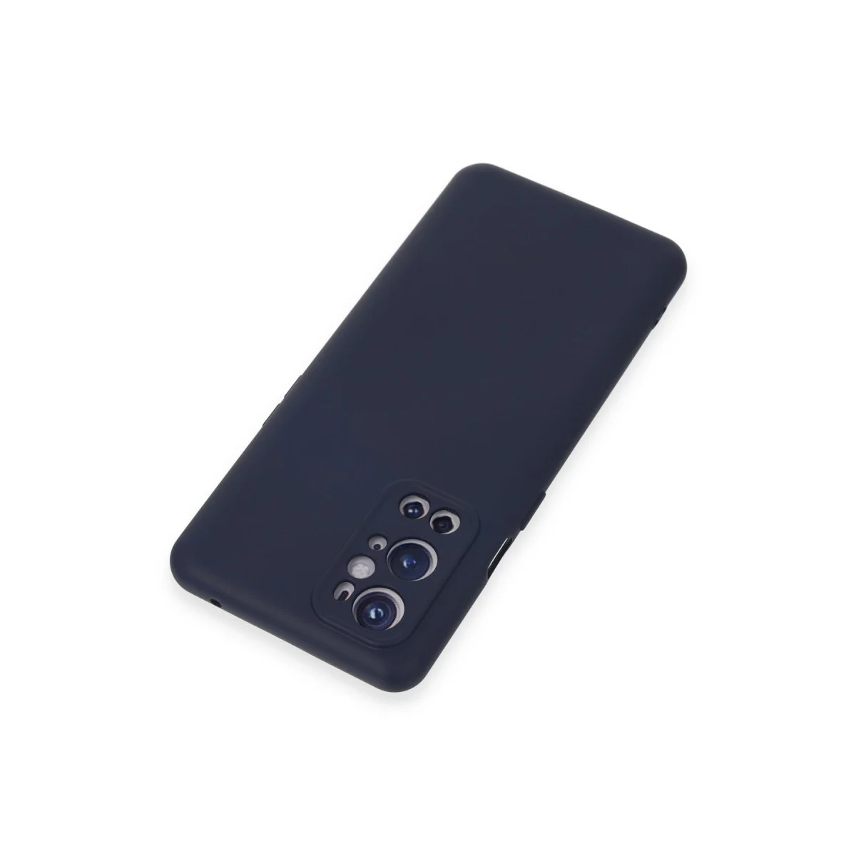OnePlus 9 Pro Kılıf Nano İçi Kadife Silikon - Lacivert Premium Koruma