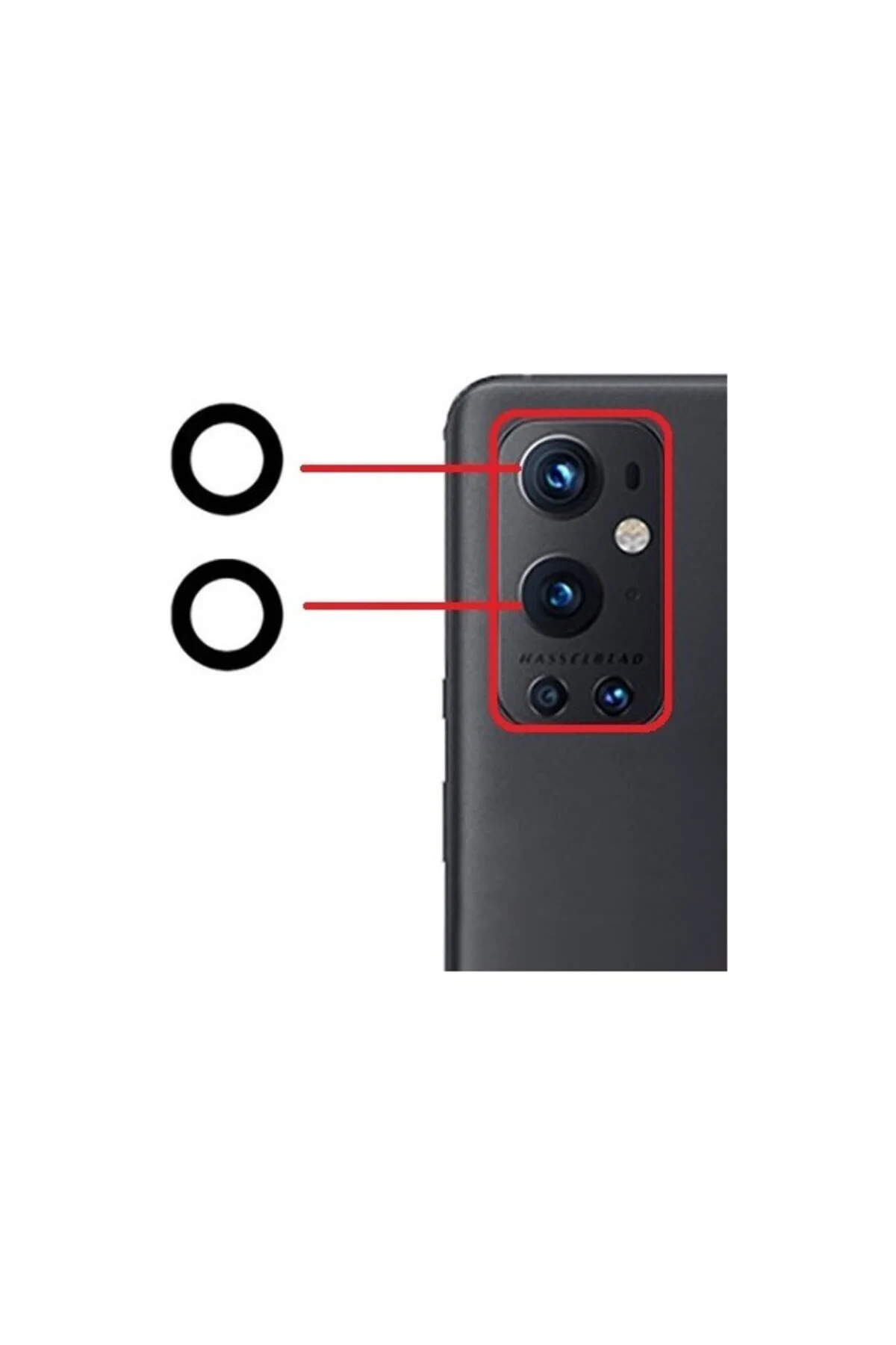 Oneplus 9 Pro Uyumlu Kamera Lensi Cam LE2121 LE2125 LE2123 LE2120