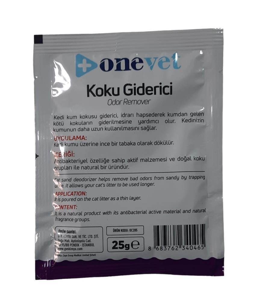 Onevet Kedi Kum Kokusu Giderici Lavanta Kokulu 25 gr