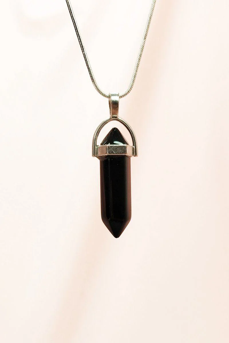 Onix Doğal Taşı El Yapımı Zincirli Kolye - 3,5 cm Uç 20 cm Zincir, Kutulu Hediye Onix Doğal Taşı El Yapımı Zincirli Kolye - 3,5 cm Uç 20 cm Zincir, Kutulu Hediye