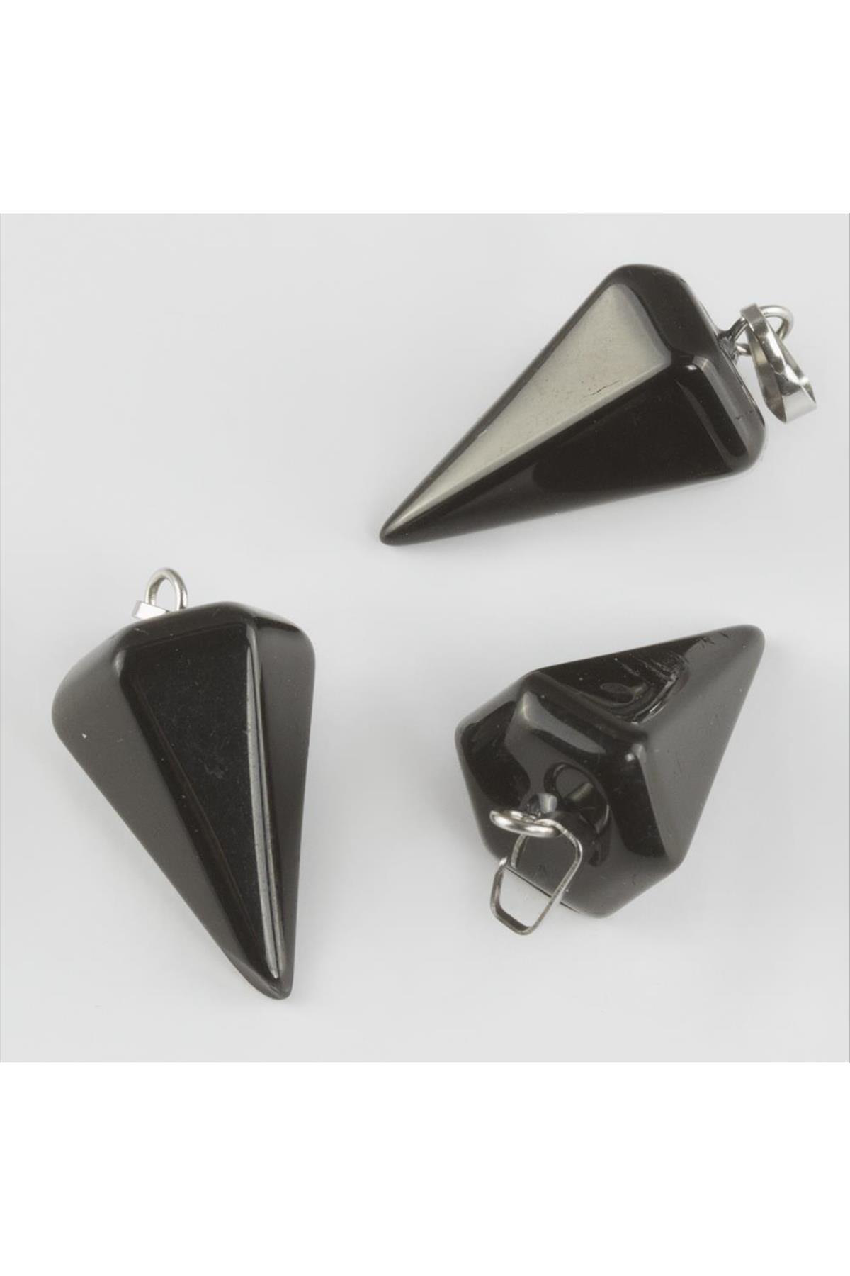 Onix Pandül Doğaltaş Kolye Ucu