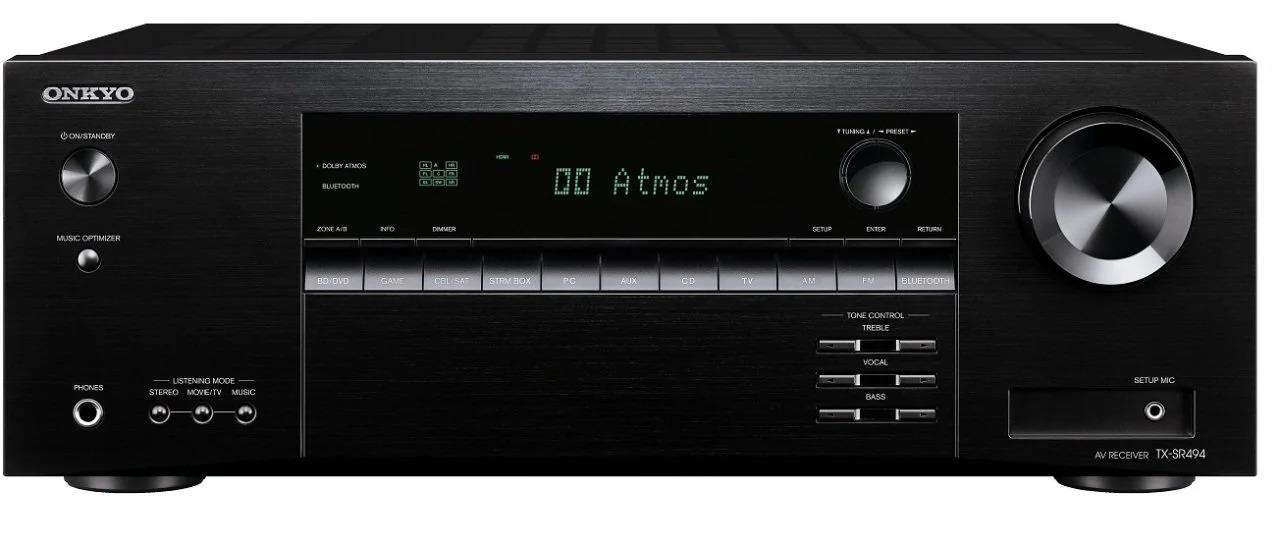 Onkyo TX-SR494 7.2 Dolby Atmos AVR Amfi