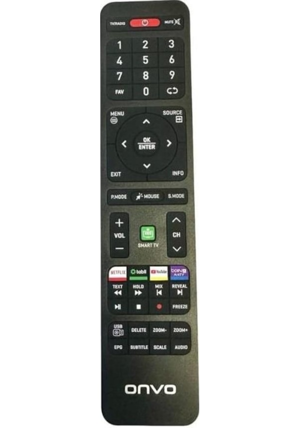 Onvo 32 Ov 6000h İle Uyumlu Android Led Smart Kumanda