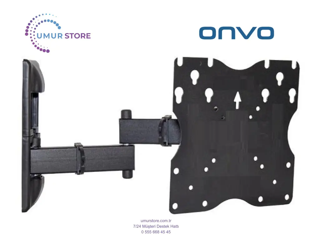 Onvo 39” inç Uyumlu Hareketli Oynar Led Televizyon Askı Aparatı
