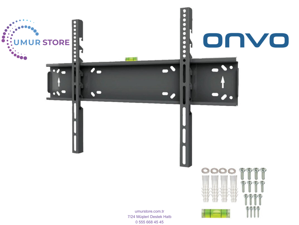 ONVO 40” 40OVF6000F / 43”- 65” inç Lcd Led Televizyon Sabit Duvar