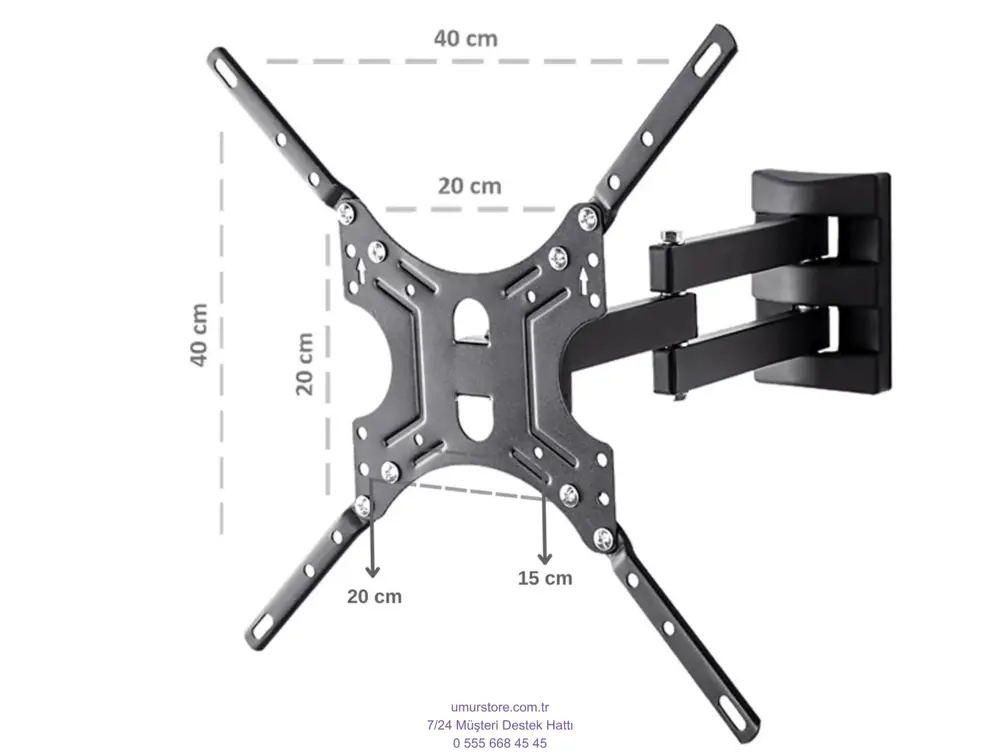 ONVO 40OVF6000F 40" 102 Ekran Lcd Led Televizyon Hareketli Askı A